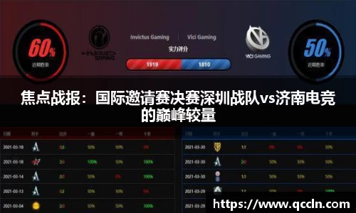 焦点战报：国际邀请赛决赛深圳战队vs济南电竞的巅峰较量
