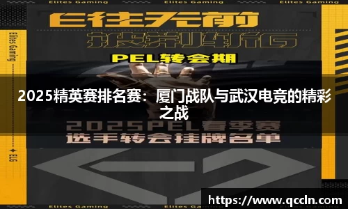 2025精英赛排名赛：厦门战队与武汉电竞的精彩之战